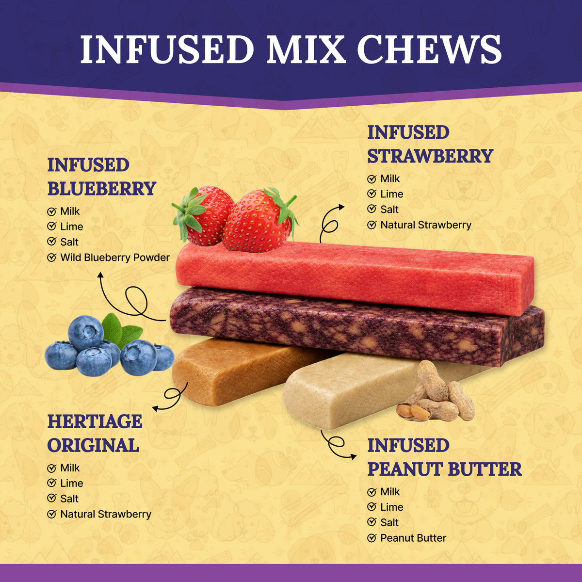Why Dogs Love the Infused Mix Chew