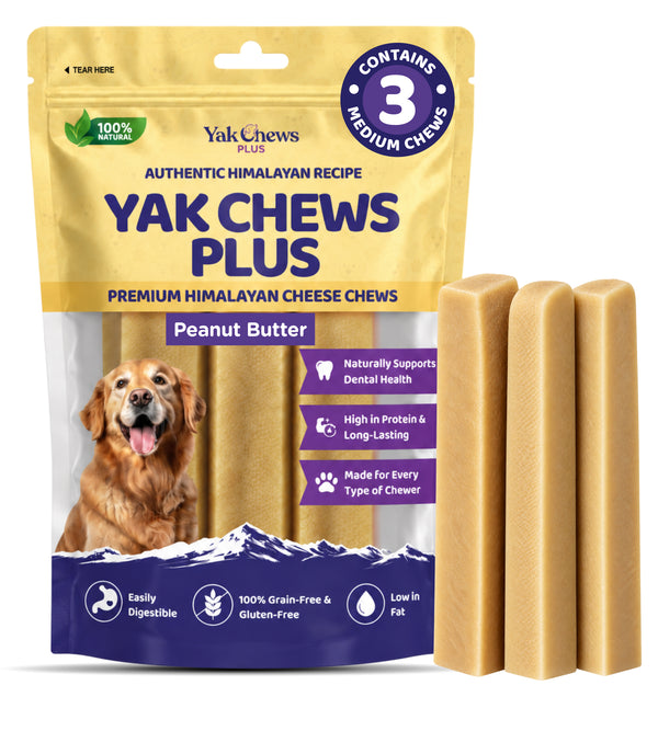 Infused Peanut Butter Yak Chew