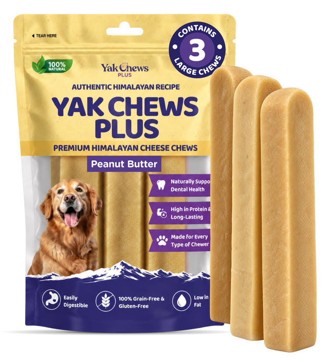 Infused Peanut Butter Yak Chew