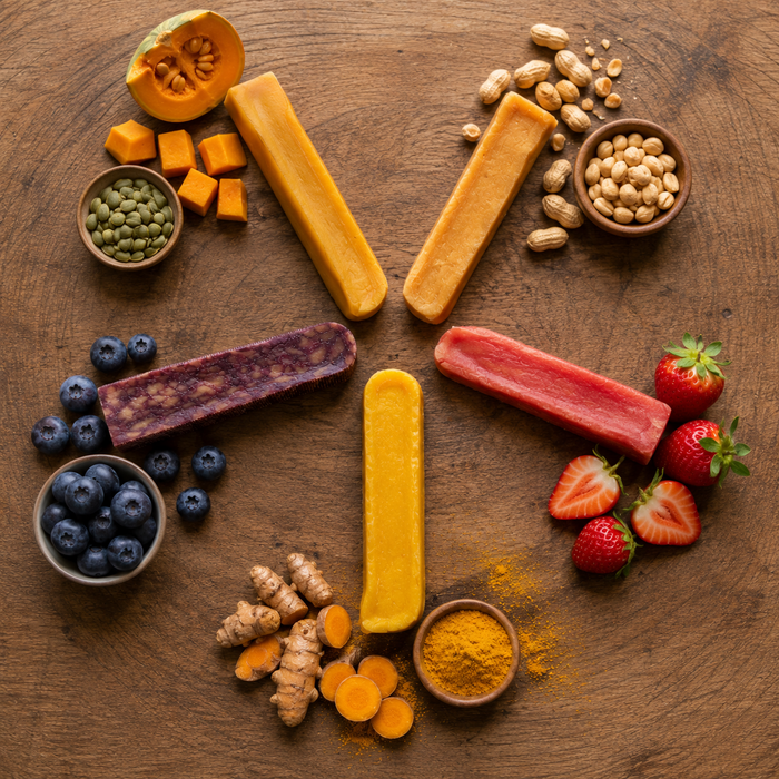 Flavored Yak Chews for Dogs
